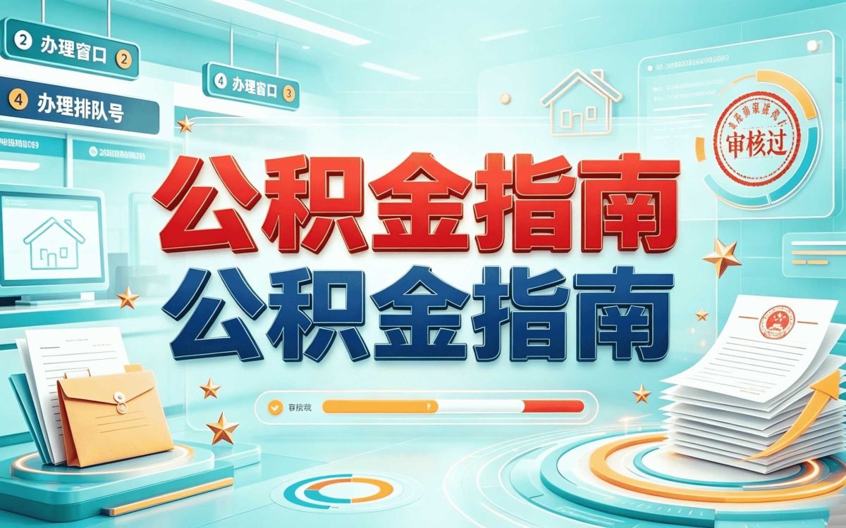 济南公积金代办公司中介办理材料与到账时间
